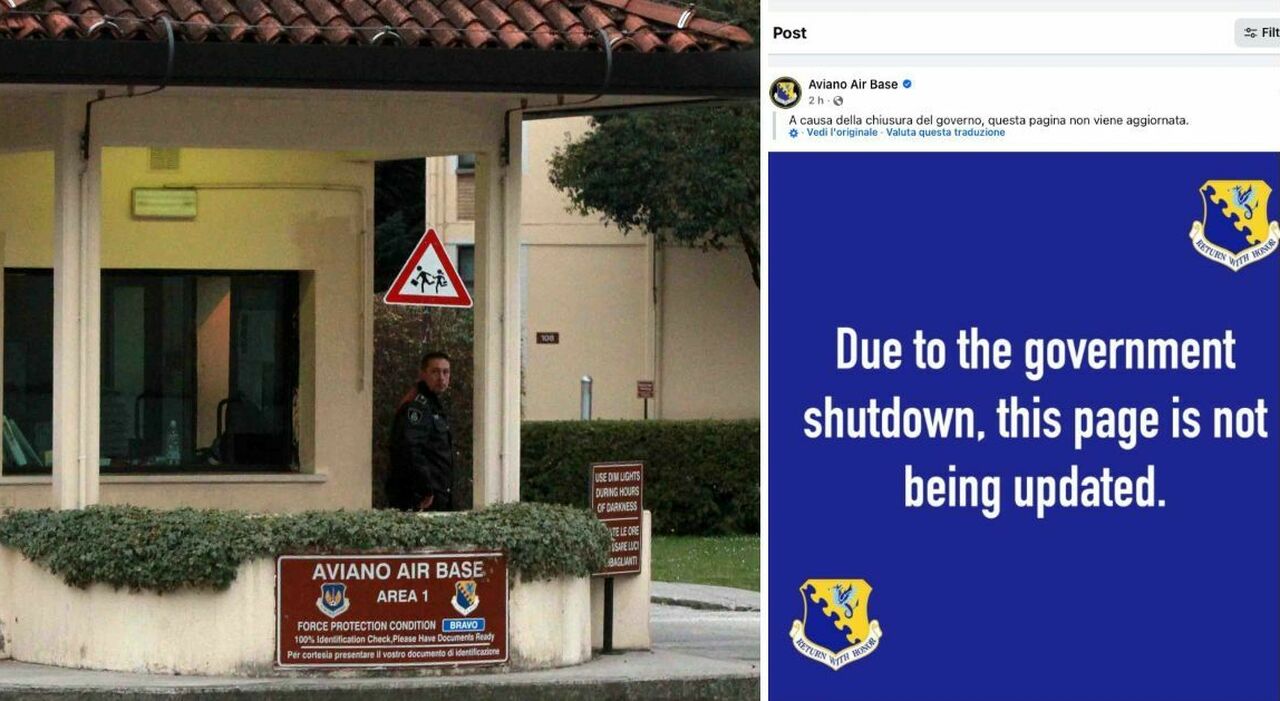 Base di Aviano, la serrata 'shutdown' colpisce i civili americani