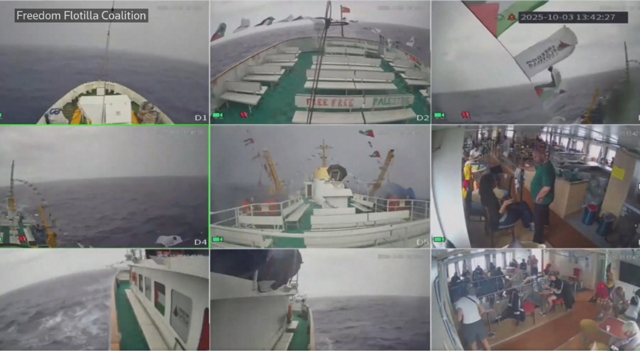 Freedom Flotilla, il live tracker della nuova spedizione per Gaza: «Portiamo medici e giornalisti, quando Israele ci fermerà i governi... - Il Messaggero