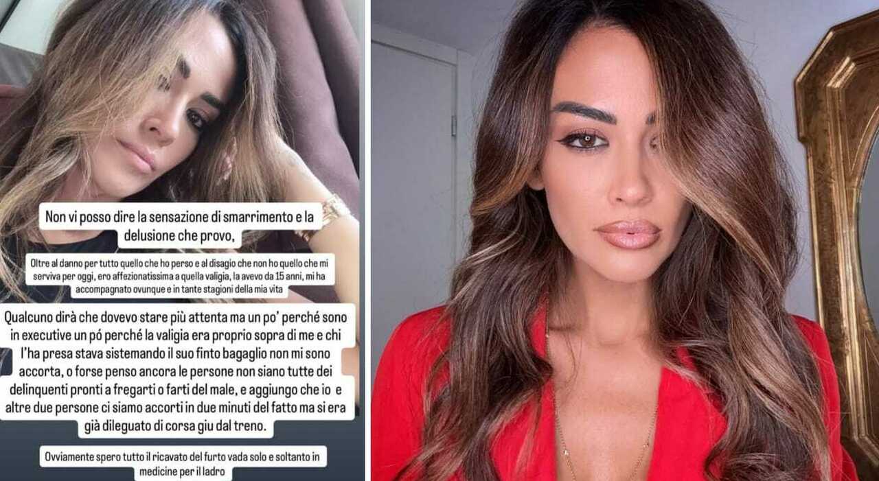 Giorgia Palmas derubata in treno con la tecnica della finta valigia: «Spero che il ladro spenda il ricavato in medicine» - Leggo.it