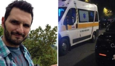 muore il padre Emidio Croci, grave il figlio e ferita la moglie. L'investitore fugge a piedi ma poi viene preso