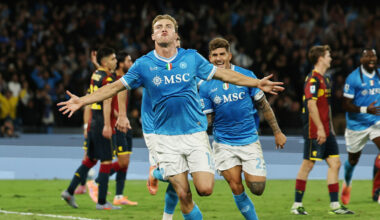 Hojlund e Anguissa (7) decisivi, De Bruyne (7) illumina, Ekhator (6,5) prodezza