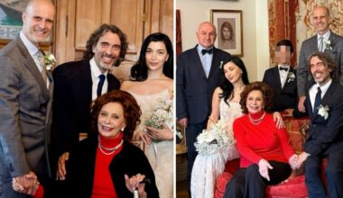 Sophia Loren al matrimonio del figlio Carlo Ponti, la foto di famiglia: «Un giorno che custodiremo nei nostri cuori» - Il Mattino