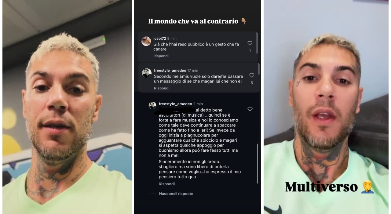 Emis Killa: «Ho donato soldi per una bambina malata, ma era una truffa, state attenti». Scoppia la polemica e lui sbotta: «Rompete i cogl**ni»