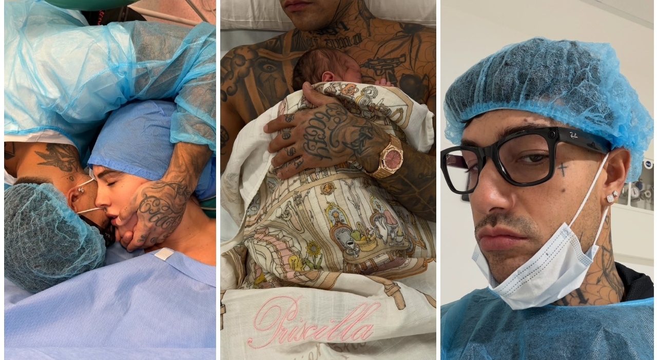 Giulia De Lellis e Tony Effe genitori, è nata Priscilla: «La nostra bambina è qui». L'annuncio e le tenere foto di famiglia - Leggo.it