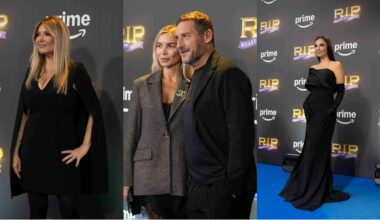 sfilata di vip per lo show Roast in peace