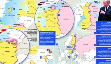 Russia, il piano di evacuazione di Estonia, Lettonia e Lituania in caso di attacco ai Paesi Baltici: l'accerchiamento del corridoio di... - Il Messaggero
