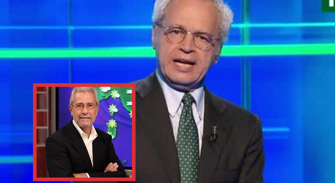Paolo Sottocorona, il sostituto Fabio Angelicchio: «Spero mi perdoni se occupo il suo posto». Mentana: «Se n’è andato durante questo tg» - Il Messaggero