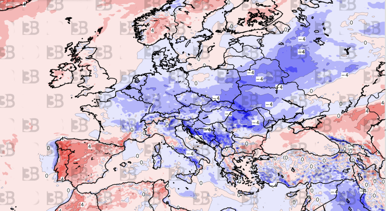 Freddo, nuova ondata in arrivo: drastico calo delle temperature, ecco quando. Le previsioni meteo - Il Messaggero