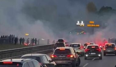 Salerno, scontri in autostrada tra tifosi della Casertana e del Catania: traffico bloccato