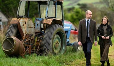 la principessa radiosa e il siparietto da innamorati tra i due