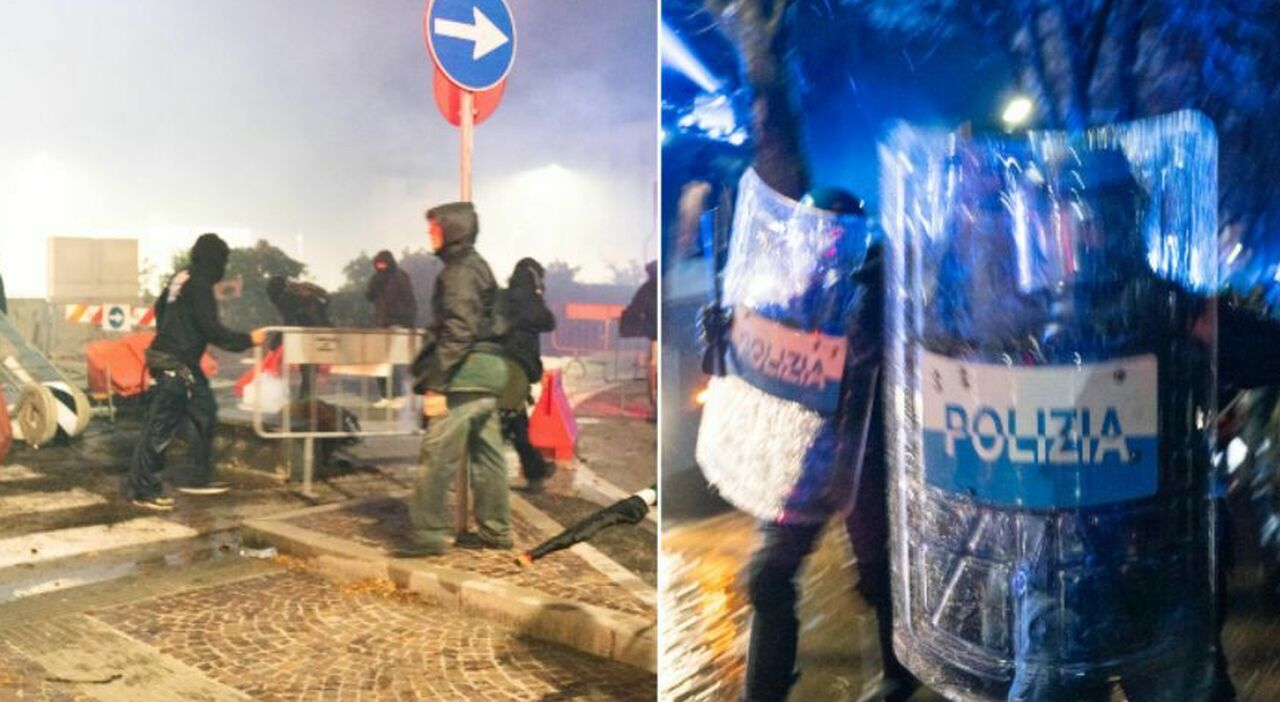 Italia-Israele, per la guerriglia in piazza 2 arresti e 13 fogli di via: metà fermati sono veneti. Il comitato proPal: «Risposta spropositata»