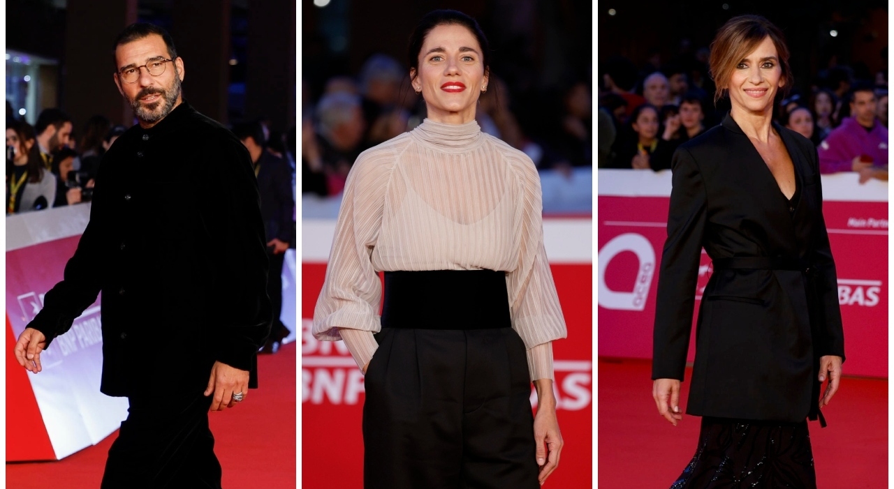 Festival del Cinema di Roma 2025, pagelle look: Edoardo Leo sbaglia taglia (5), Teresa Saponangelo incanta (8), Eleonora Giovanardi... - Leggo.it
