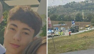 l'incidente mentre andava a scuola da Ancona ad Osimo