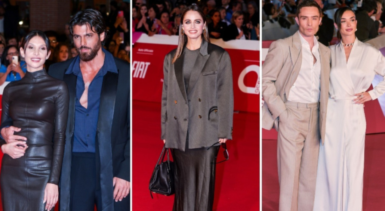 Festa del Cinema di Roma, pagelle look: Can Yaman incanta (9), la fidanzata no (4), Ed Westwick è Chuck Bass (8), Matilde Gioli... - Il Messaggero