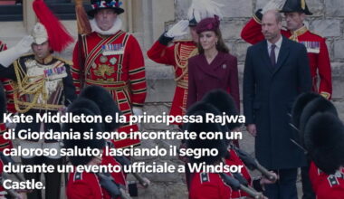 il bacio che ha conquistato Windsor