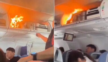 Air China, batteria al litio prende fuoco su volo: atterraggio d’emergenza