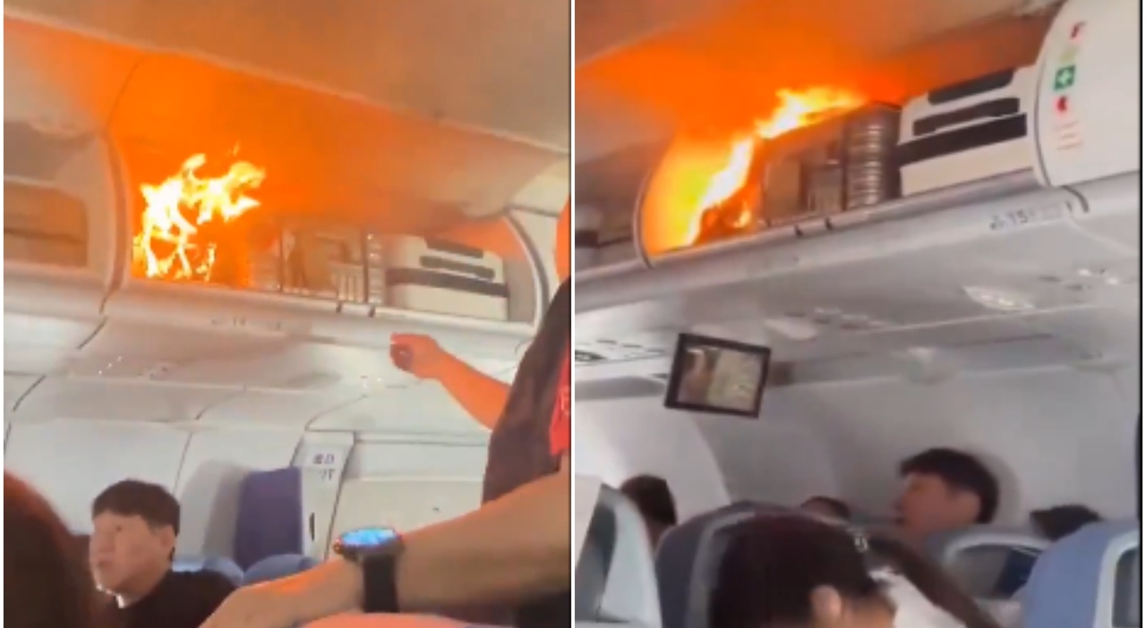 Air China, batteria al litio prende fuoco su volo: atterraggio d’emergenza