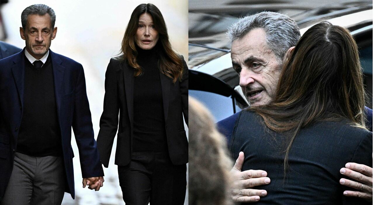 Nicolas Sarkozy in carcere, l'amore con Carla Bruni «il suo punto fermo» e la figlia Giulia (che difende il papà sui social)