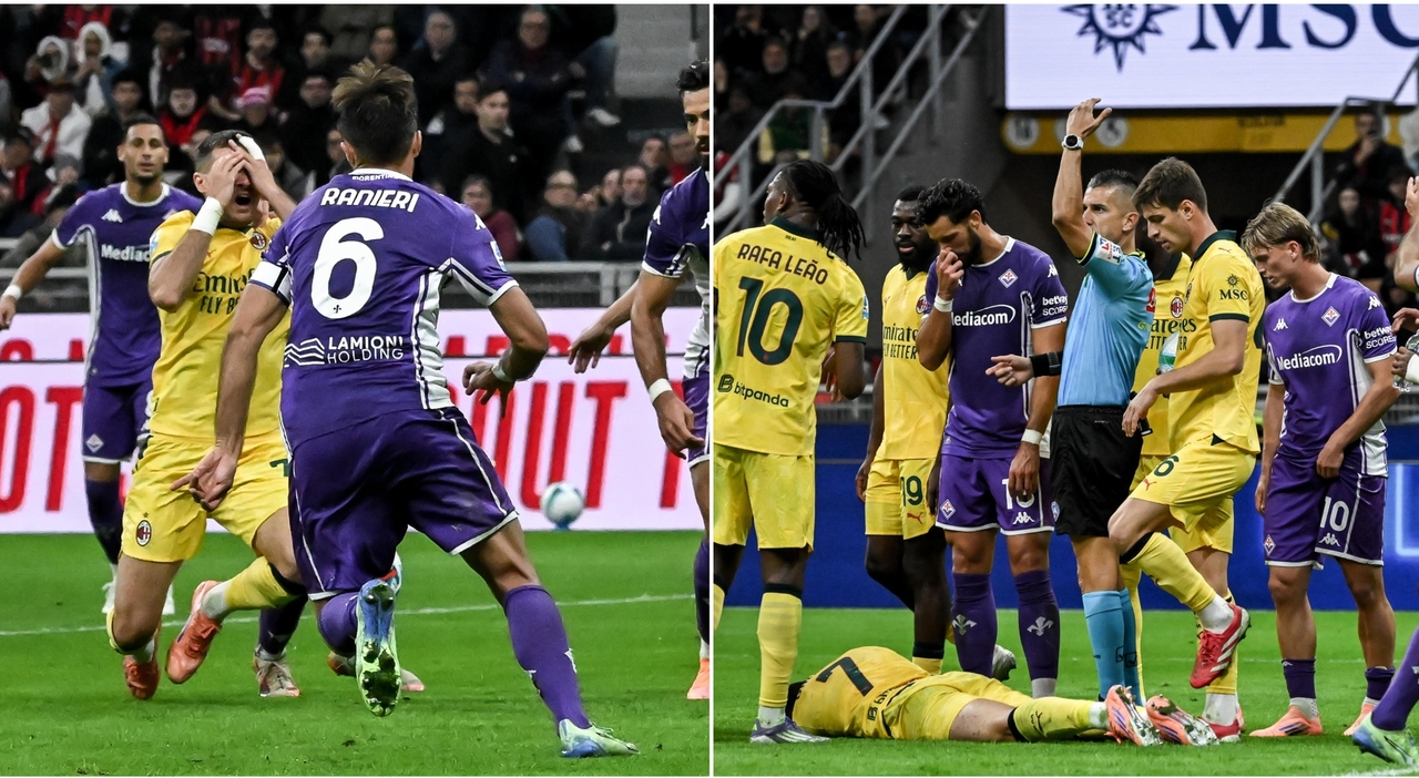 Milan-Fiorentina, ecco l'audio del Var su Parisi-Gimenez. L'Aia: «Errore intervenire» - Il Messaggero