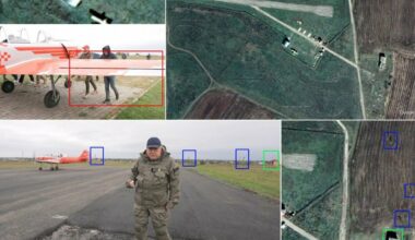 rivelato un aeroporto segreto per la caccia ai droni ucraini