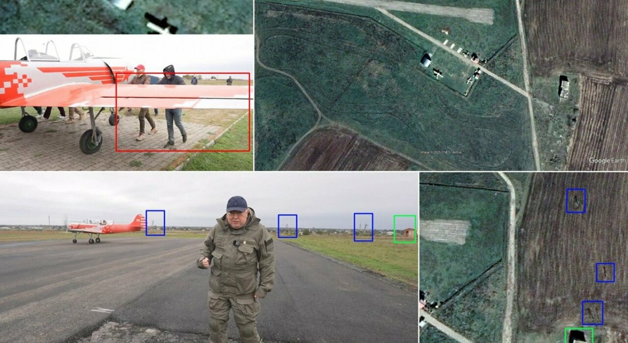rivelato un aeroporto segreto per la caccia ai droni ucraini