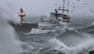 forte vento anche in Italia