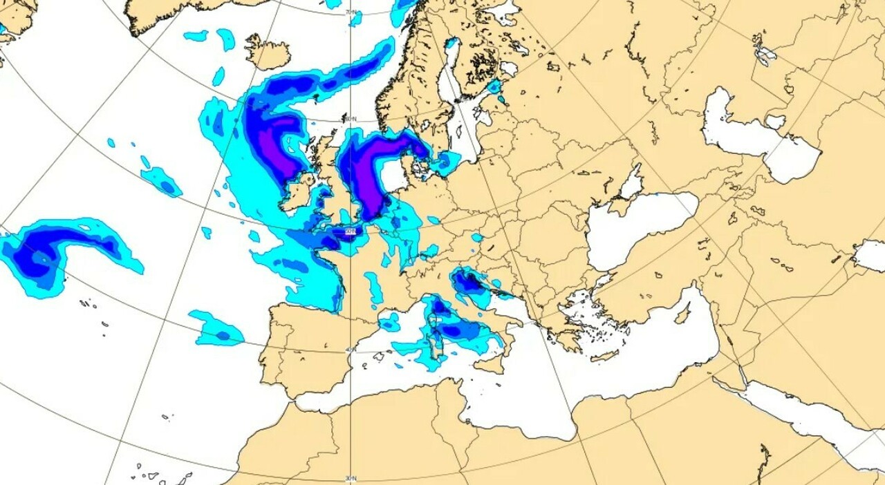 Meteo, sole nel weekend poi arriva un fiume atmosferico: cosa ci aspetta per fine ottobre - Il Messaggero