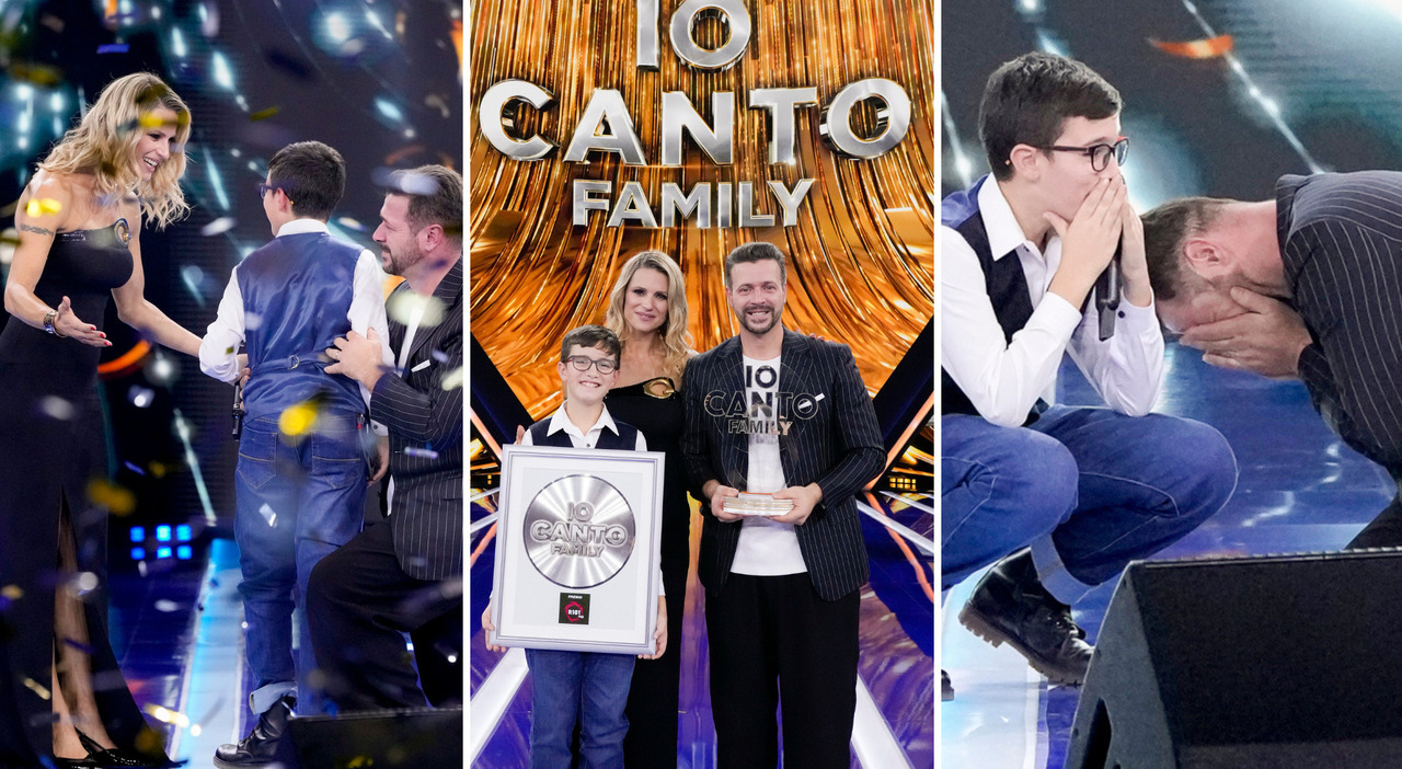 Chi sono Matteo Verga e papà Mario, i vincitori di Io Canto Family 2025 - Il Messaggero