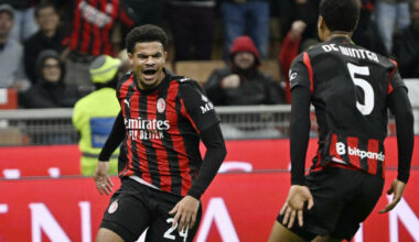 Rafael Leao (6,5), Nzola (7,5) spaventa il Diavolo, Athekame (6)