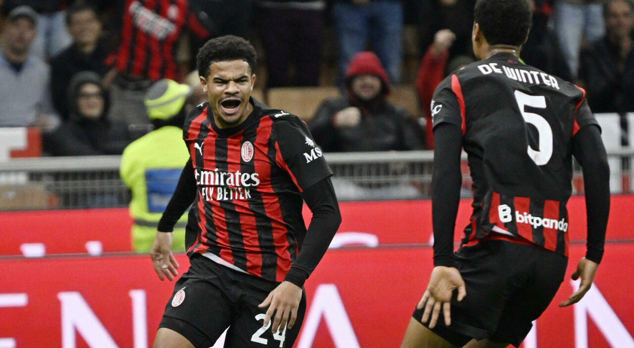 Rafael Leao (6,5), Nzola (7,5) spaventa il Diavolo, Athekame (6)