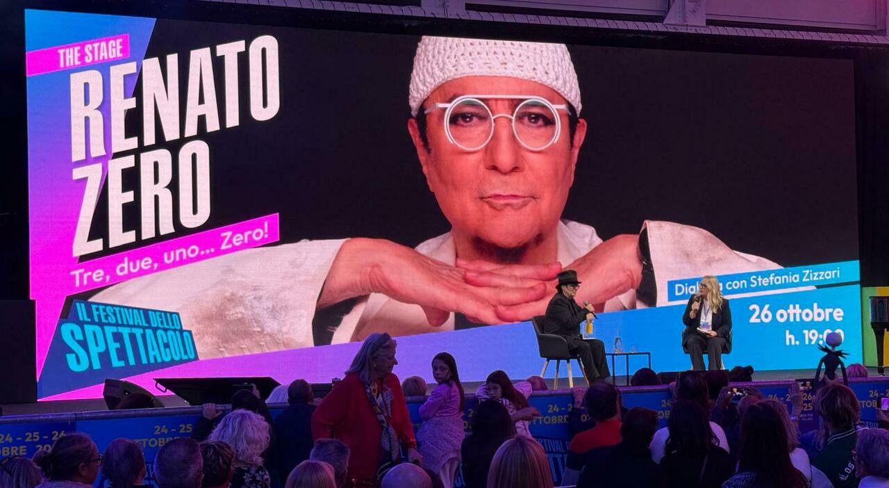 Renato Zero: «Sono sposato più di tanti altri, non servono garanzie per esserlo. Quest'ultimo il mio miglior album» - Il Messaggero