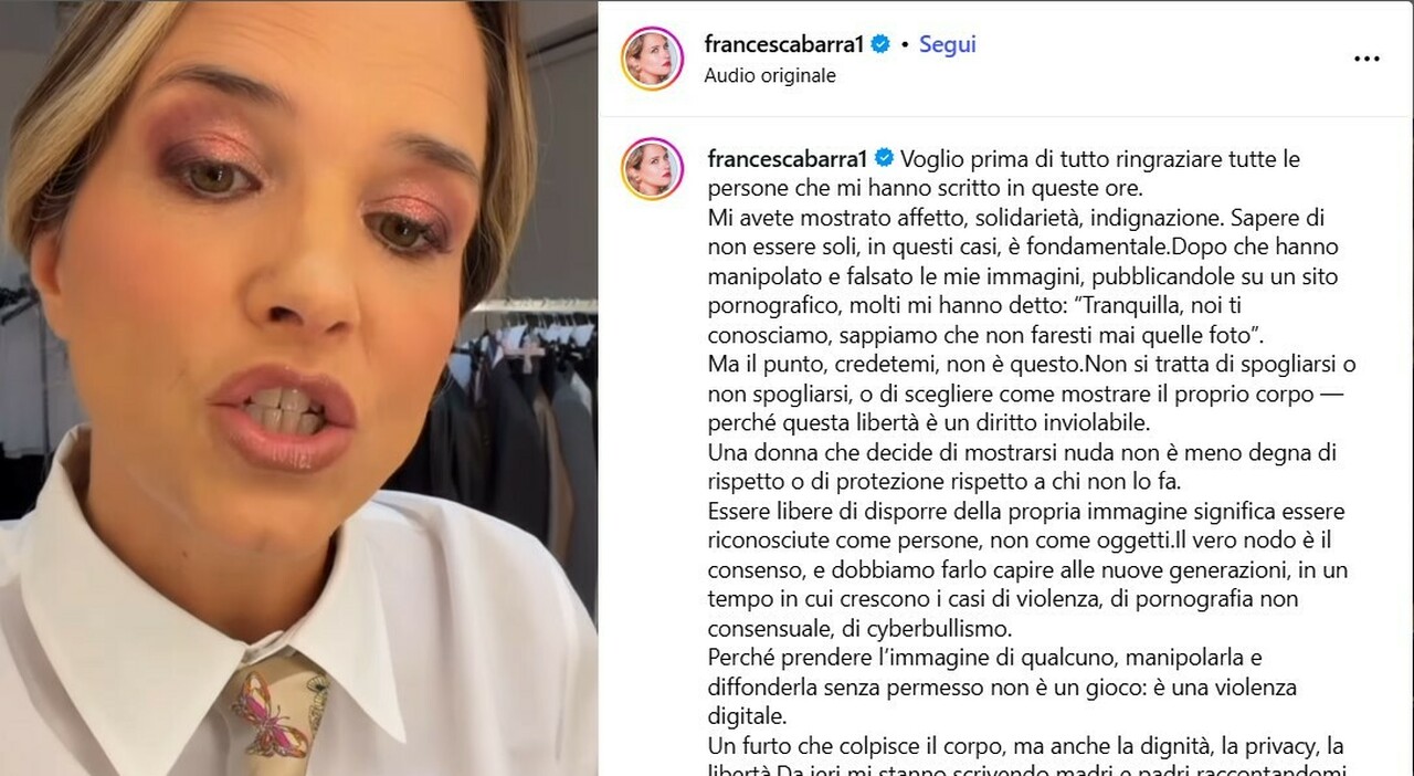 la denuncia di Francesca Barra. Esplode il caso del nuovo sito sessista