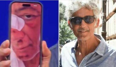 «Sono caduto di faccia, ero conciato malissimo. Mi hanno soccorso tre operai»