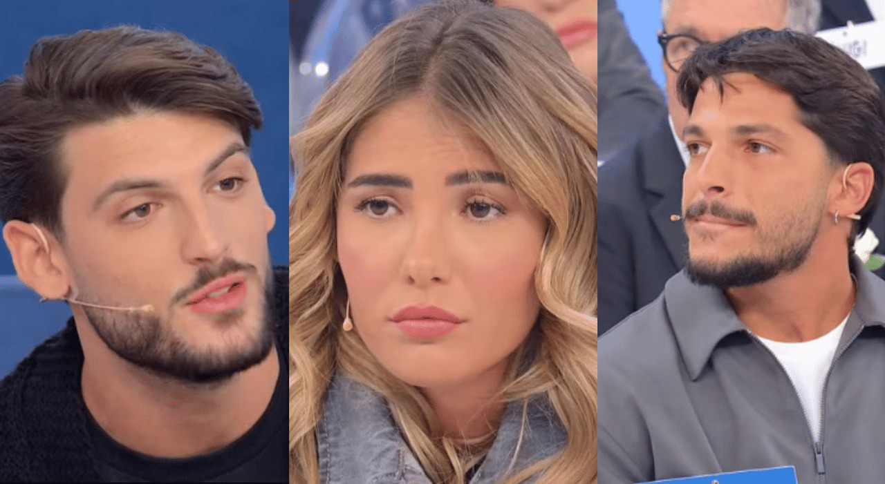 il confronto tra Ciro, Gianmarco e Cristina. Ma non c'era Martina