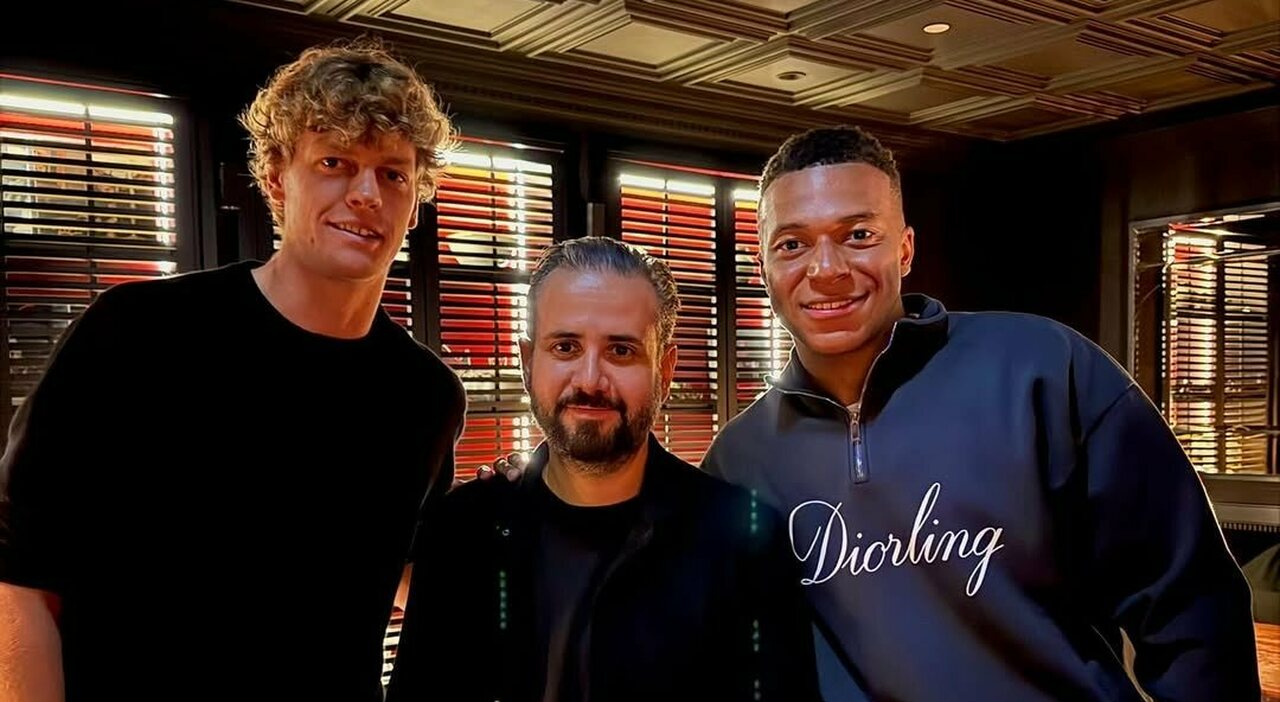 Jannik e la stella del Real Madrid nello stesso ristorante