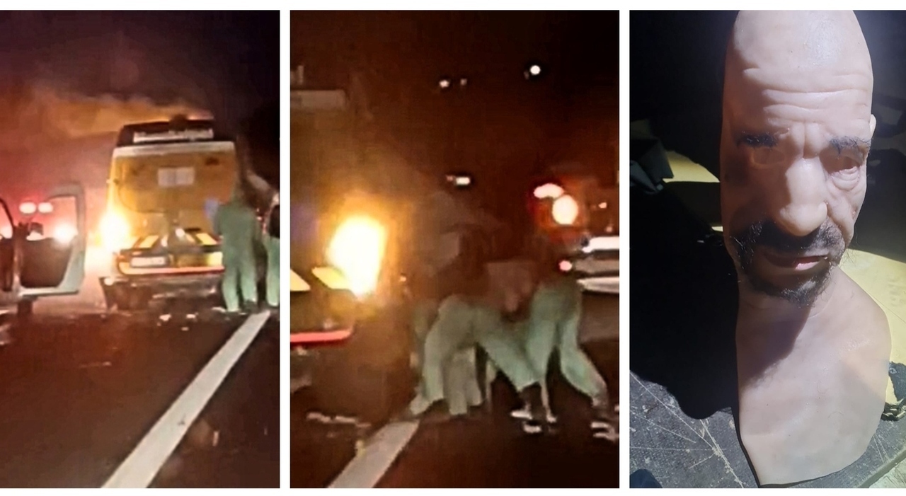 il commando con kalashnikov AK-47 e il film dell’assalto