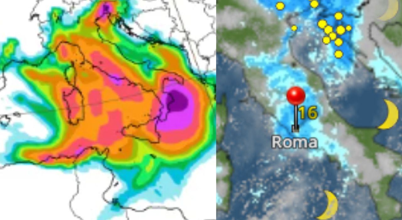 Maltempo Roma weekend Ognissanti, forti temporali: dove e quando, le previsioni meteo - Il Messaggero