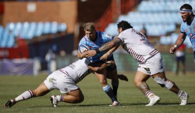 Clamorosa maxi-squalifica per Jan-Hendrik Wessels: avrebbe colpito i testicoli di un avversario (Photo by PHILL MAGAKOE / AFP)