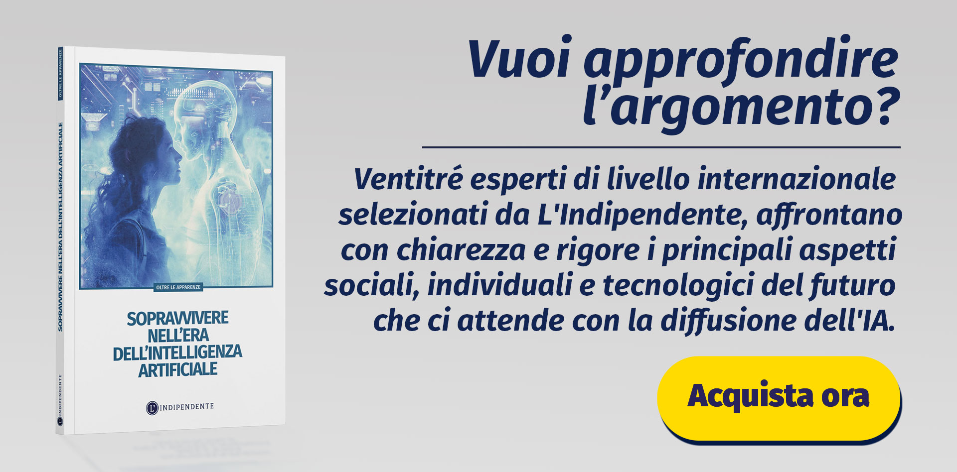 Sopravvivere nell'era dell'intelligenza artificiale