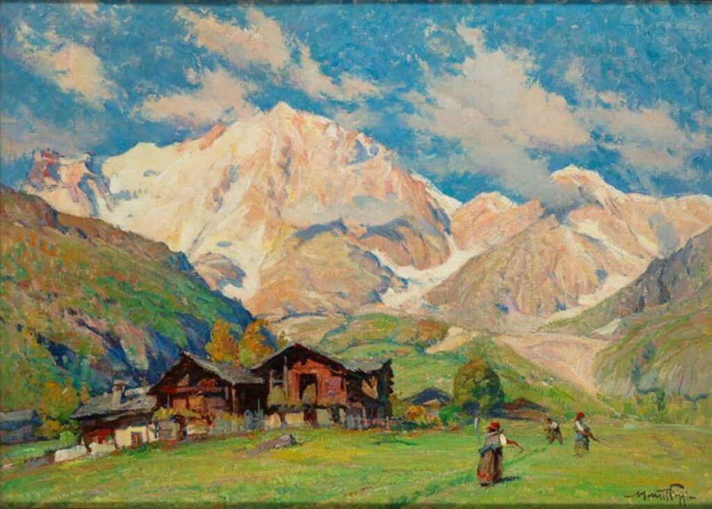 Mario Moretti Foggia. Pecetto di Macugnaga e Monte Rosa @Finarte