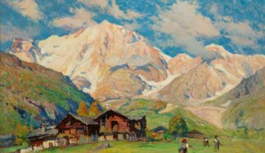 Mario Moretti Foggia. Pecetto di Macugnaga e Monte Rosa @Finarte