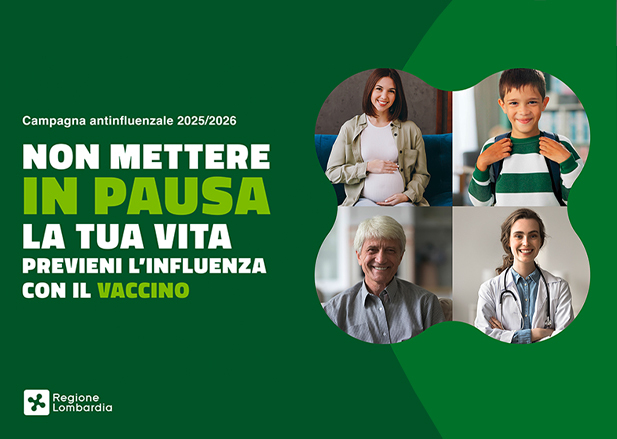Vaccinazione antinfluenzale, parte la campagna 2025 – 2026 – ATS Montagna