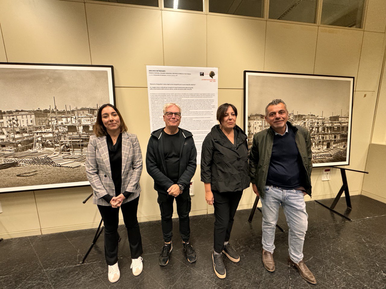 MIP – Matera International Photography presenta progetto espositivo "Archivi Ritrovati di Franco Fontana, Rosario Genovese, Archivio Storico Ater Matera" nell’Archivio di Stato di Matera: report e foto