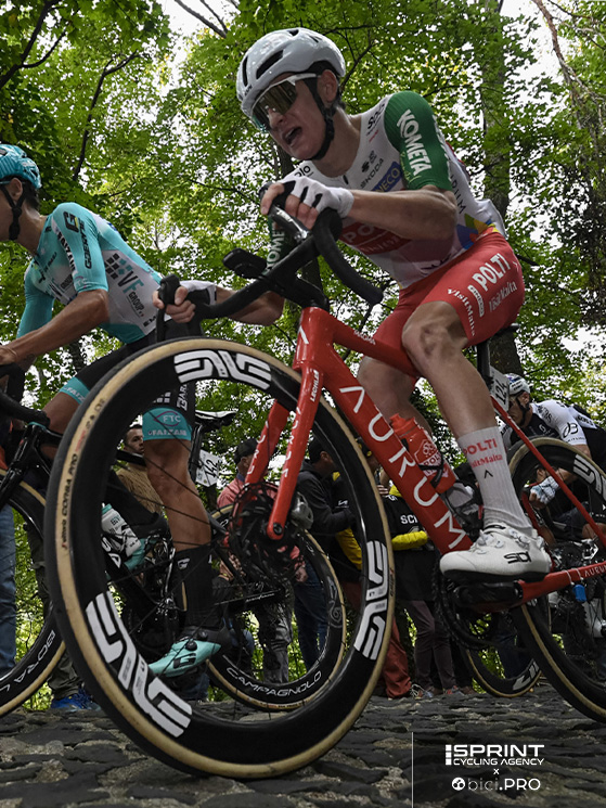 Al suo primo anno alla Polti, Ludovico Crescioli ha fatto 48 giorni di corsa con 6 Top 10