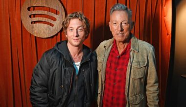 Bruce Springsteen, Jeremy Allen White e quell’intesa che va oltre il set - Amica.it