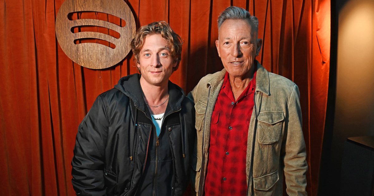Bruce Springsteen, Jeremy Allen White e quell’intesa che va oltre il set - Amica.it
