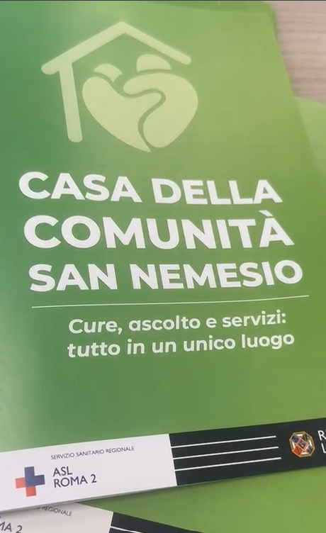 Inaugurata la Casa della Comunità San Nemesio: un nuovo polo socio-sanitario per la Asl Rm2