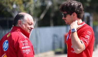 Charles Leclerc e Fred Vasseur