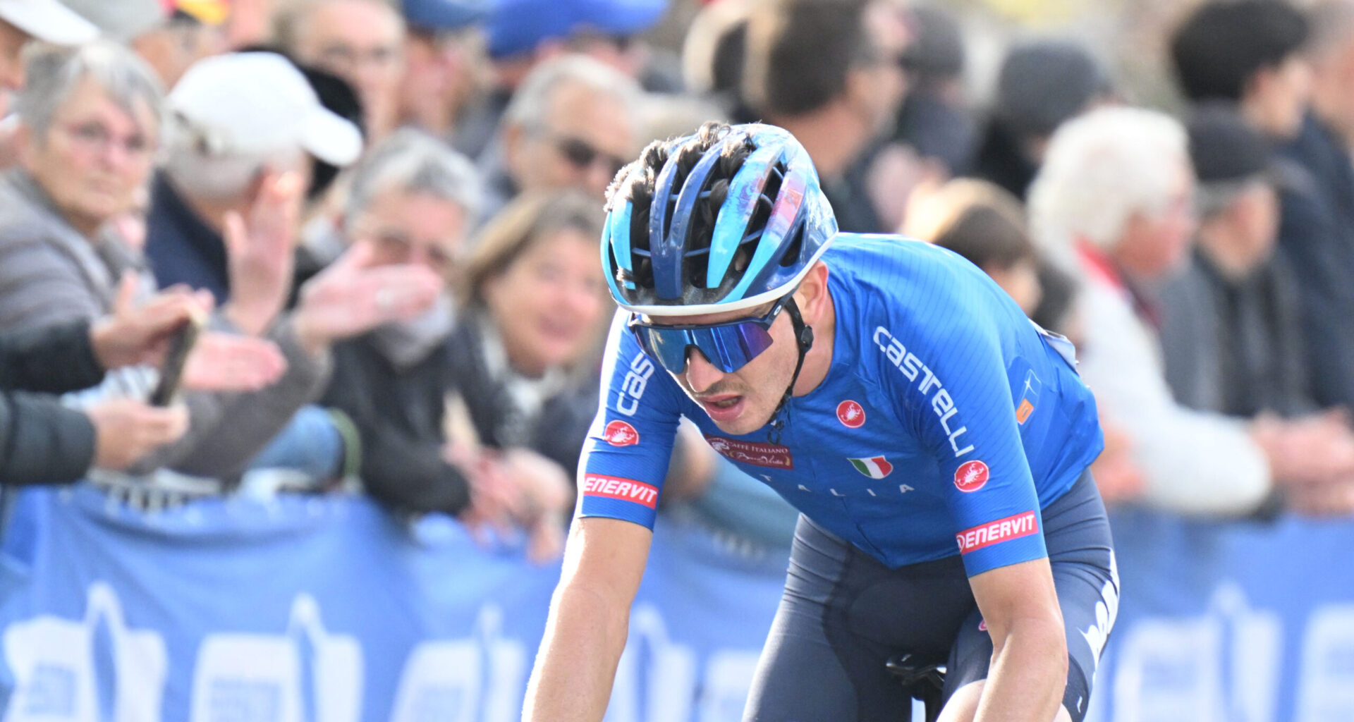 Europei Drôme-Ardèche 2025, Christian Scaroni: "Non ho mai pensato a riprendere Pogacar, ho fatto del mio meglio per salire sul podio"