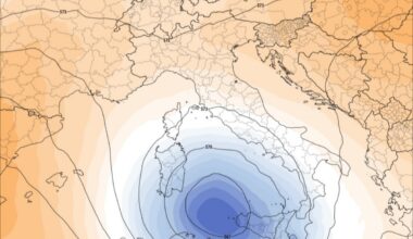 Ciclone nord-africano Sicilia